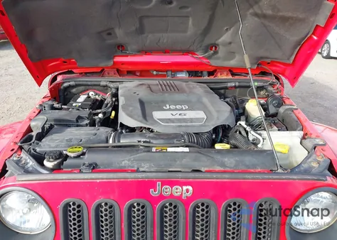 2015 Jeep Wrangler Unlimited Sahara из США, поврежденный, VIN 1C4BJWEG0FL547551